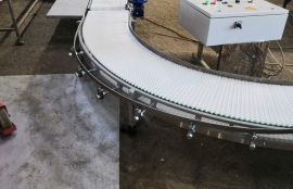 Конвейерная линия для перемещения коробок с упаковками яиц - фото 3