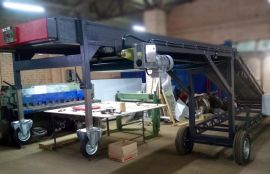 Ленточный конвейер Z-образный телескопический для разгрузки и погрузки груза из еврофур - фото 2