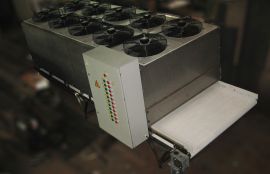 Объект: Конвейеры для сушки зелени по заказу ООО ЛОКАРНО