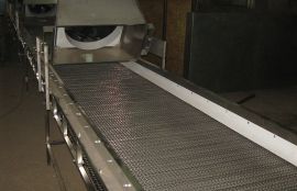 Объект: Сетчатый конвейер для кондитерской фабрики