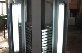 Зонт вытяжной островной ЗО-В-20/14: 2000х1400х450 - фото 3