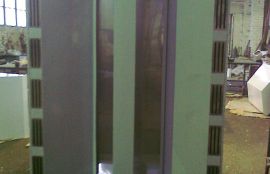 Зонт приточно-вытяжной пристенный ЗПВП-10/10: 1000х1000х450