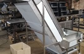 Конвейер для перемещения остатков вафель для компании Nestle - фото 5