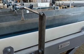 Конвейерная линия для перемещения упаковок для компании 