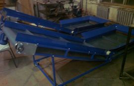 L-образные ленточные конвейеры для компании М-Пластика - фото 20