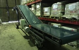Ленточный конвейер Z-образный телескопический для разгрузки и погрузки груза из еврофур - фото 7