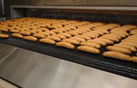 Объект: Прямой сетчатый конвейер для выпечки хлеба