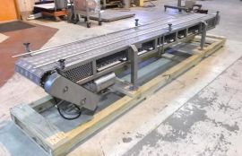 Конвейер с модульной пластиковой лентой для лотков с овощами - фото 5