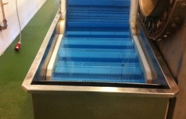 Конвейер с модульной лентой для транспортировки мытой моркови - фото 3