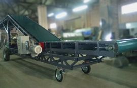 Ленточный конвейер Z-образный телескопический для разгрузки и погрузки груза из еврофур - фото 4