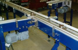 Объект: Пластинчатый конвейер длиной 10000 мм