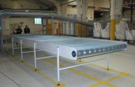 Объект: Конвейер с сетчатой лентой для питы