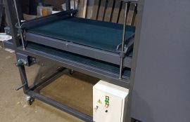 Пресс-конвейер по склеиванию вспененного полиэтилена в листах для компании «Гемма Графикс» - фото 2