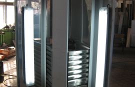 Зонт вытяжной островной ЗО-В-20/14: 2000х1400х450 - фото 4