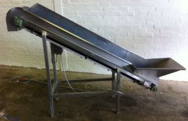 Ленточный наклонный конвейер для моркови - фото 3