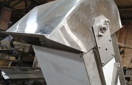 Конвейер для перемещения остатков вафель для компании Nestle - фото 6