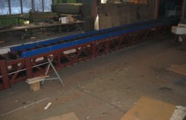 Ленточный конвейер с металлическими ковшами для песка - фото 9