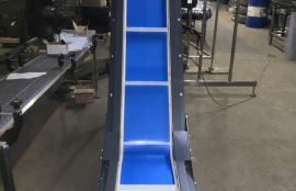 L-образный ленточный конвейер для пластикового облоя - фото 2