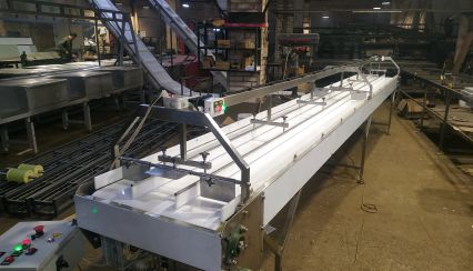 Ленточный конвейер для компании Яндекс