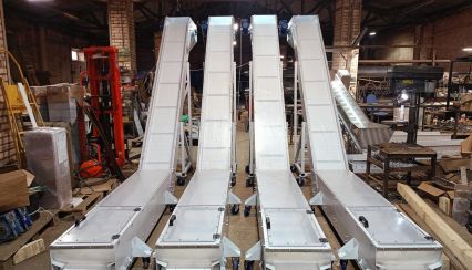 Z-образные конвейеры для О­ОО ТД «ПО­ЛИМИР»