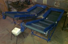 L-образные ленточные конвейеры для компании М-Пластика - фото 14