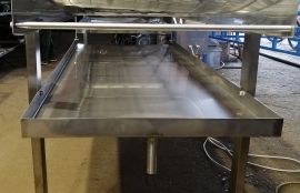 Объект: Сетчатый конвейер для транспортировки наггетсов при обжарке