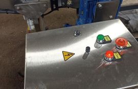 Конвейер для перемещения и разворота коробов с продукцией для компании «Этимир» - фото 3