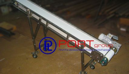 Ленточный наклонный транспортер для компании 