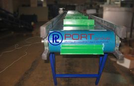 Наклонный ленточный конвейер с регулировкой скорости и реверсивным движением - фото 2